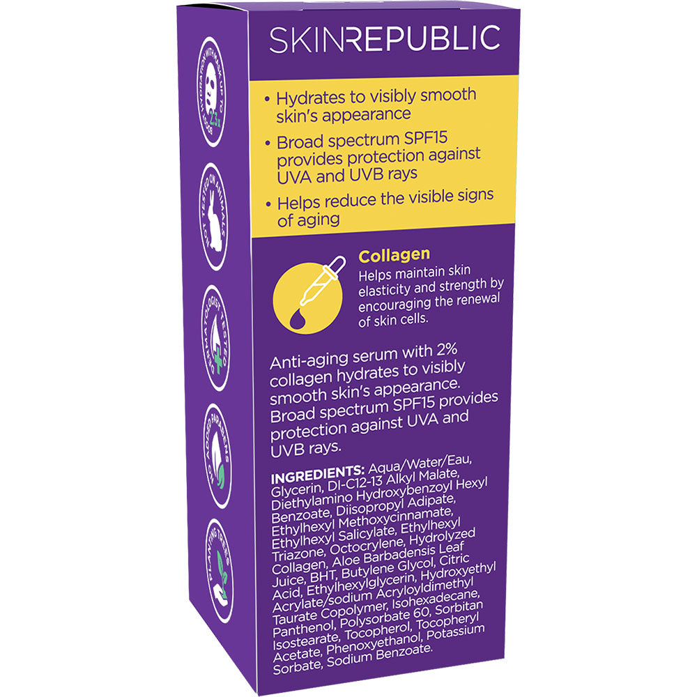 Skin Republic Collagen 2% + SPF15 Serum - Image 8